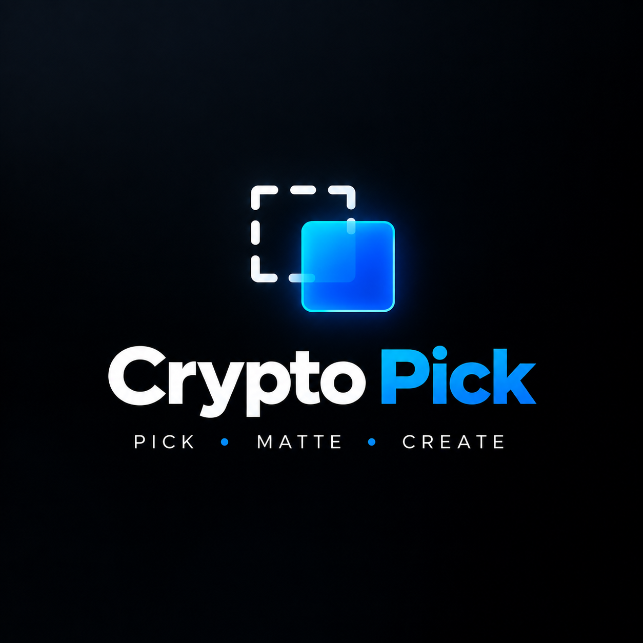 Crypto Pick — Pick, Matte, Create
