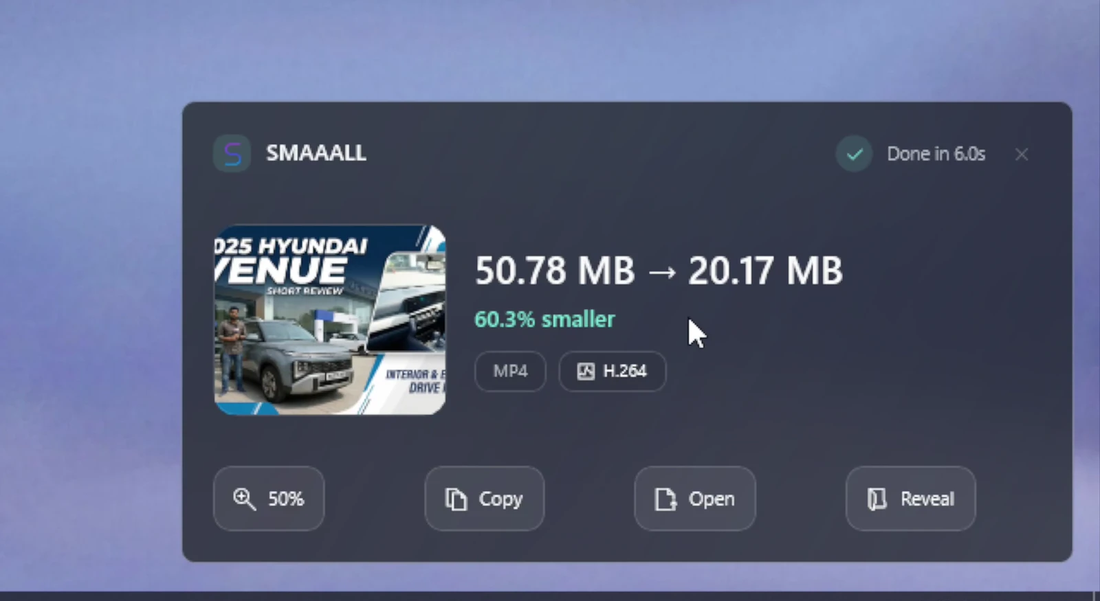 I wanted file compression on Windows to be as easy as drag & drop, so I built SMAAALL